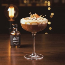 MONIN Salted Caramel Syrup 700ml – Salted Caramel Espresso Martini Cocktail